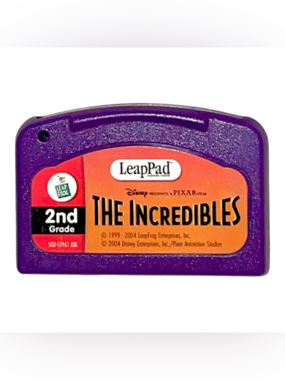 Vintage Leap Pad- The Incredibles by Disney Pixar learning game for 2nd Grade